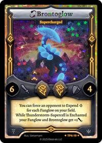 Brontoglow - Supercharged - Organized Play Series 4 - Elestrals card