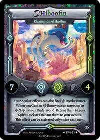 Hiboofin - Champion of Aeolus - Organized Play Series 4 - Elestrals card