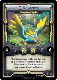 Novacore - Champion of Apollo - Organized Play Series 4 - Elestrals card