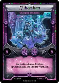 Therahart - Champion of Artemis - Organized Play Series 4 - Elestrals card