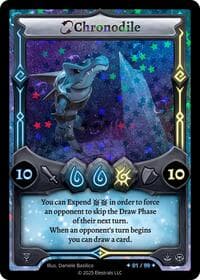 Chronodile (Serialized) - Organized Play Series 4 - Elestrals card