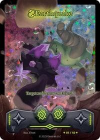 Earthquake (Serialized) - Organized Play Series 4 - Elestrals card