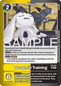 Treadmill Training - Limited Card Pack -Another Knight- - Digimon Card Game card
