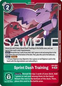 Sprint Dash Training - Limited Card Pack -Another Knight- - Digimon Card Game card