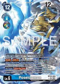 Poseidomon (Alternate Art) - Hackers' Slumber - Digimon Card Game card