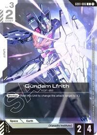 Gundam Lfrith (Championship Participation Pack 01) - Gundam Promotional Cards - Gundam Card Game card