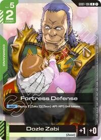 Fortress Defense (Championship Participation Pack 01) - Gundam Promotional Cards - Gundam Card Game card