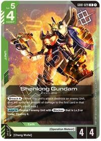 Shenlong Gundam (GD01-029) (Judge Pack 01) - Gundam Promotional Cards - Gundam Card Game card