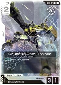 Chuchu's Demi Trainer (Judge Pack 01) - Gundam Promotional Cards - Gundam Card Game card