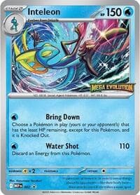 Inteleon - 002 - ME: Mega Evolution Promo - Pokemon card