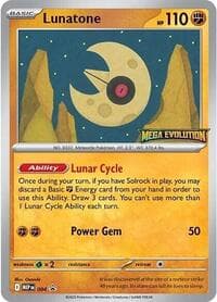 Lunatone - 004 - ME: Mega Evolution Promo - Pokemon card