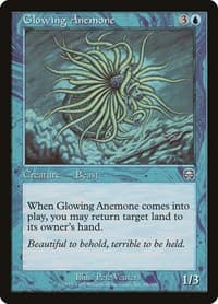 Glowing Anemone - Mercadian Masques - Magic: The Gathering card