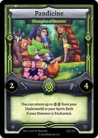 Pandicine - Champion of Demeter - Shattered Stars Chapter 2 [SS2] - Elestrals card