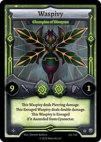 Waspivy - Champion of Dionysus - Shattered Stars Chapter 2 [SS2] - Elestrals card