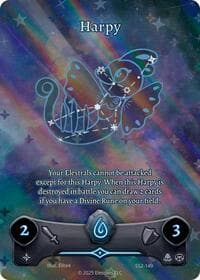 Harpy (Full Art) - Shattered Stars Chapter 2 [SS2] - Elestrals card