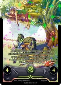 Cyprong - Champion of Dionysus (Full Art) - Shattered Stars Chapter 2 [SS2] - Elestrals card
