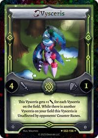 Vysceris (Stellar) - Shattered Stars Chapter 2 [SS2] - Elestrals card
