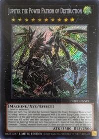 Jupiter the Power Patron of Destruction (SR) (DOOD-ENSP1) - Doom of Dimensions - YuGiOh card