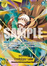 Trafalgar Law - OP10-119 (SP) - Premium Booster -The Best- Vol. 2 - One Piece Card Game card