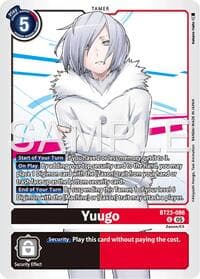 Yuugo - Hackers' Slumber - Digimon Card Game card