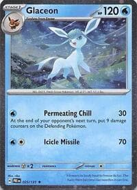 Glaceon - 025/131 (Cosmos Holo) - Miscellaneous Cards & Products - Pokemon card