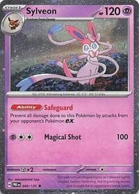 Sylveon - 040/131 (Cosmos Holo) - Miscellaneous Cards & Products - Pokemon card