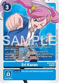 Eri Karan - Hackers' Slumber - Digimon Card Game card