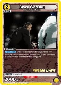 Black Goreinu - UEX04BT: HUNTER X HUNTER Vol.2 Release Event Cards - Union Arena card