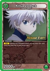 Killua Zoldyck (071) - UEX04BT: HUNTER X HUNTER Vol.2 Release Event Cards - Union Arena card