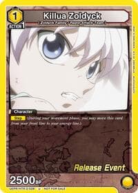 Killua Zoldyck (028) - UEX04BT: HUNTER X HUNTER Vol.2 Release Event Cards - Union Arena card