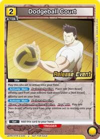 Dodgeball Court - UEX04BT: HUNTER X HUNTER Vol.2 Release Event Cards - Union Arena card