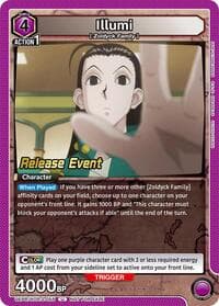 Illumi (055) - UEX04BT: HUNTER X HUNTER Vol.2 Release Event Cards - Union Arena card