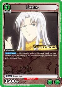 Kastro - UEX04BT: HUNTER X HUNTER Vol.2 Release Event Cards - Union Arena card
