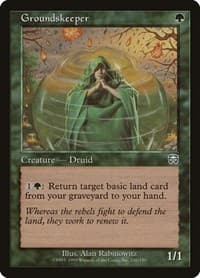 Groundskeeper - Mercadian Masques - Magic: The Gathering card