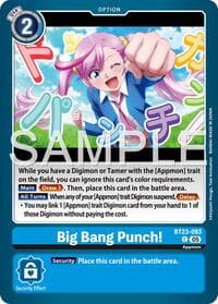 Big Bang Punch! - Hackers' Slumber - Digimon Card Game card