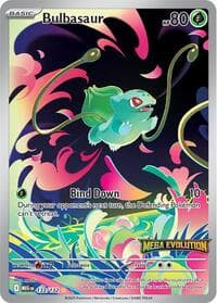 Bulbasaur - 133/132 (Mega Evolution Stamped) - Miscellaneous Cards & Products - Pokemon card