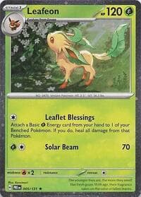 Leafeon - 005/131 (Cosmos Holo) - Miscellaneous Cards & Products - Pokemon card