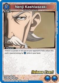 Nenji Kashiwazaki - UE11BT: Rurouni Kenshin Release Event Cards - Union Arena card