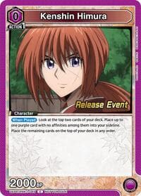 Kenshin Himura (045) - UE11BT: Rurouni Kenshin Release Event Cards - Union Arena card