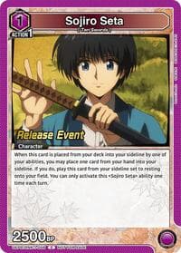 Sojiro Seta (056) - UE11BT: Rurouni Kenshin Release Event Cards - Union Arena card