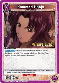 Kamatari Honjo - UE11BT: Rurouni Kenshin Release Event Cards - Union Arena card