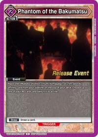 Phantom of the Bakumatsu - UE11BT: Rurouni Kenshin Release Event Cards - Union Arena card
