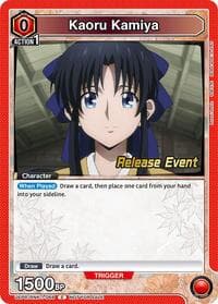 Kaoru Kamiya (068) - UE11BT: Rurouni Kenshin Release Event Cards - Union Arena card