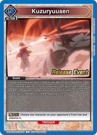 Kuzuryuusen - UE11BT: Rurouni Kenshin Release Event Cards - Union Arena card