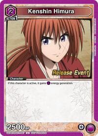 Kenshin Himura (047) - UE11BT: Rurouni Kenshin Release Event Cards - Union Arena card