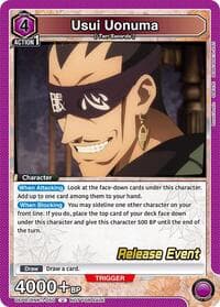 Usui Uonuma - UE11BT: Rurouni Kenshin Release Event Cards - Union Arena card