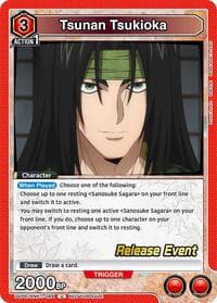 Tsunan Tsukioka - UE11BT: Rurouni Kenshin Release Event Cards - Union Arena card