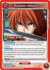 Kenshin Himura (086) - UE11BT: Rurouni Kenshin Release Event Cards - Union Arena card