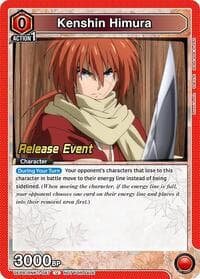 Kenshin Himura (087) - UE11BT: Rurouni Kenshin Release Event Cards - Union Arena card