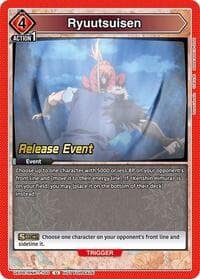 Ryuutsuisen - UE11BT: Rurouni Kenshin Release Event Cards - Union Arena card